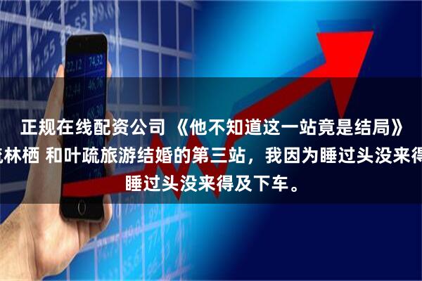 正规在线配资公司 《他不知道这一站竟是结局》许宁叶疏林栖 和叶疏旅游结婚的第三站，我因为睡过头没来得及下车。